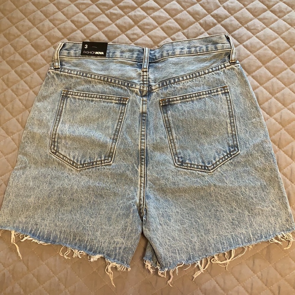 Fashion Nova Crossover Shorts - Picture 2 of 3